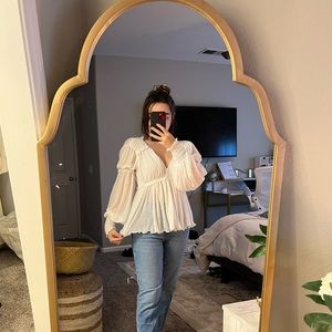 XS Long sleeve Free People Daydreamer blouse